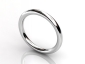 white gold halo wedding rings WGW06 