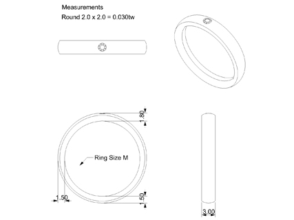 Ring WLDP06 CAD